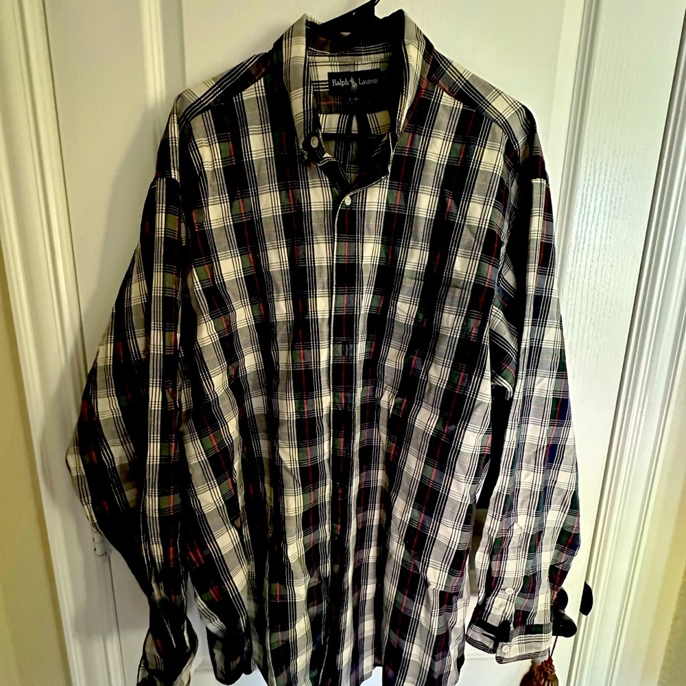 Ralph Laure Plaid Shirt